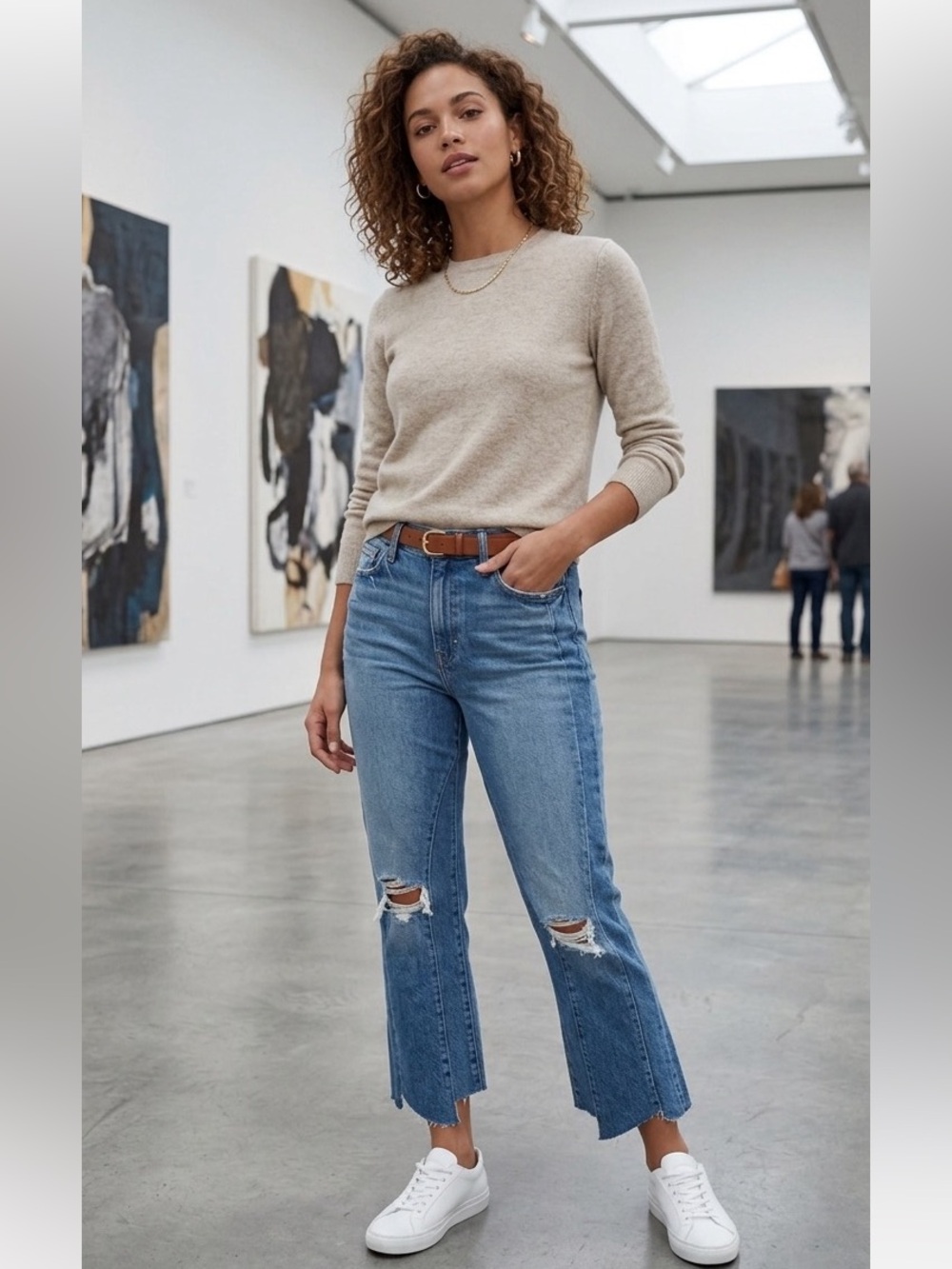 Frame Le Crop Mini Boot Jeans